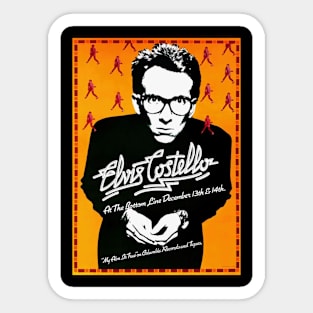 ELVIS COSTELLO MERCH VTG Sticker